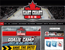 Tablet Screenshot of eastcoastice.ca
